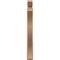 Ekena Millwork 5 1/2-in W x 34-in D x 46-in H Funston Slat Rough Cedar Woodgrain TimberThane Outlooker, Primed Tan OUTUR055X34X46FST24RCPR - alternate 3